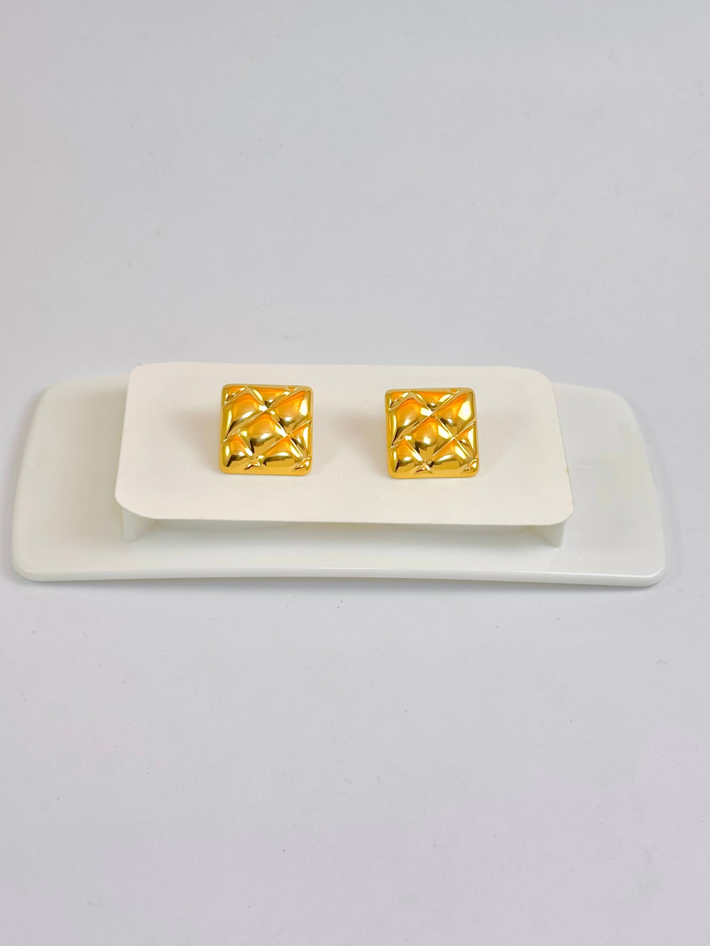 Cushion Glint Studs