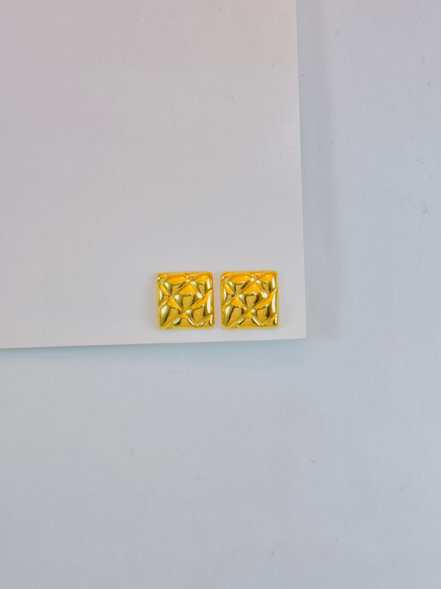 Cushion Glint Studs