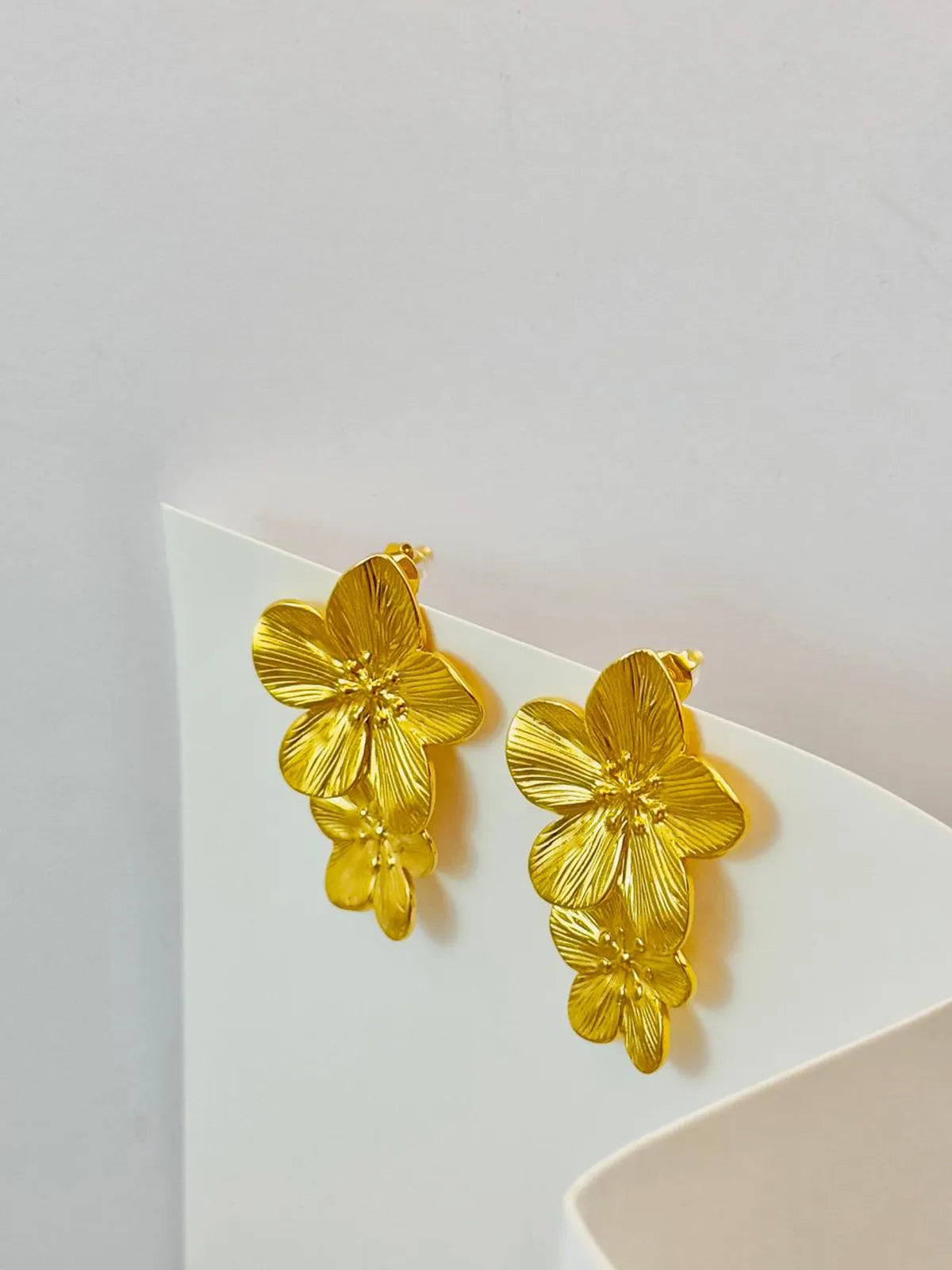 Flora Statement Drop Earrings