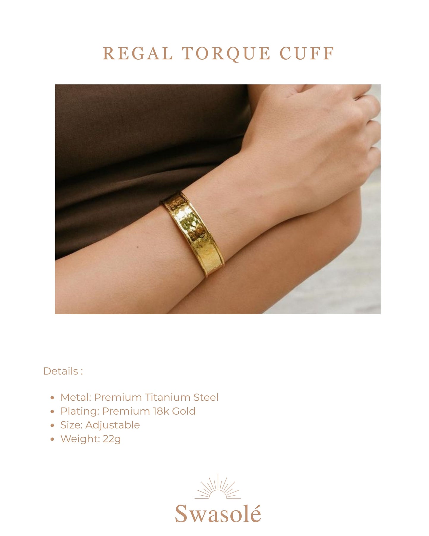 Regal Torque Cuff
