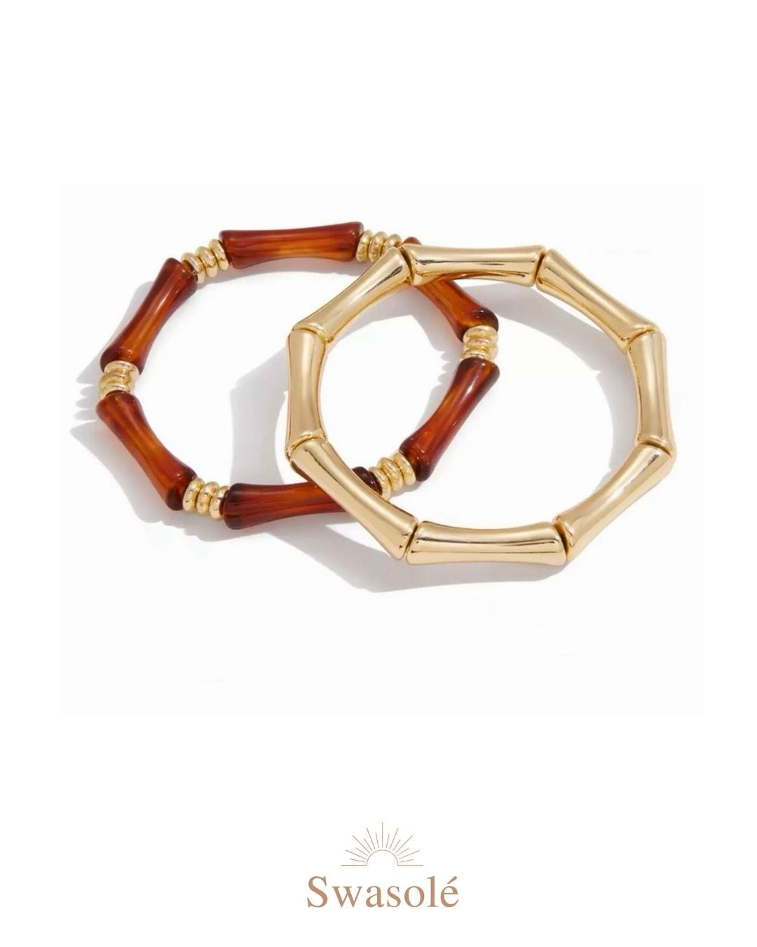 Cocoa Resin Bangles