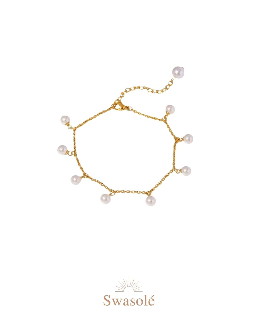 Pearl Charm Anklet