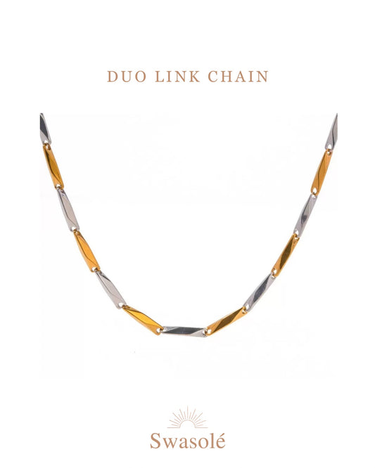 Duo Link Chain Necklace