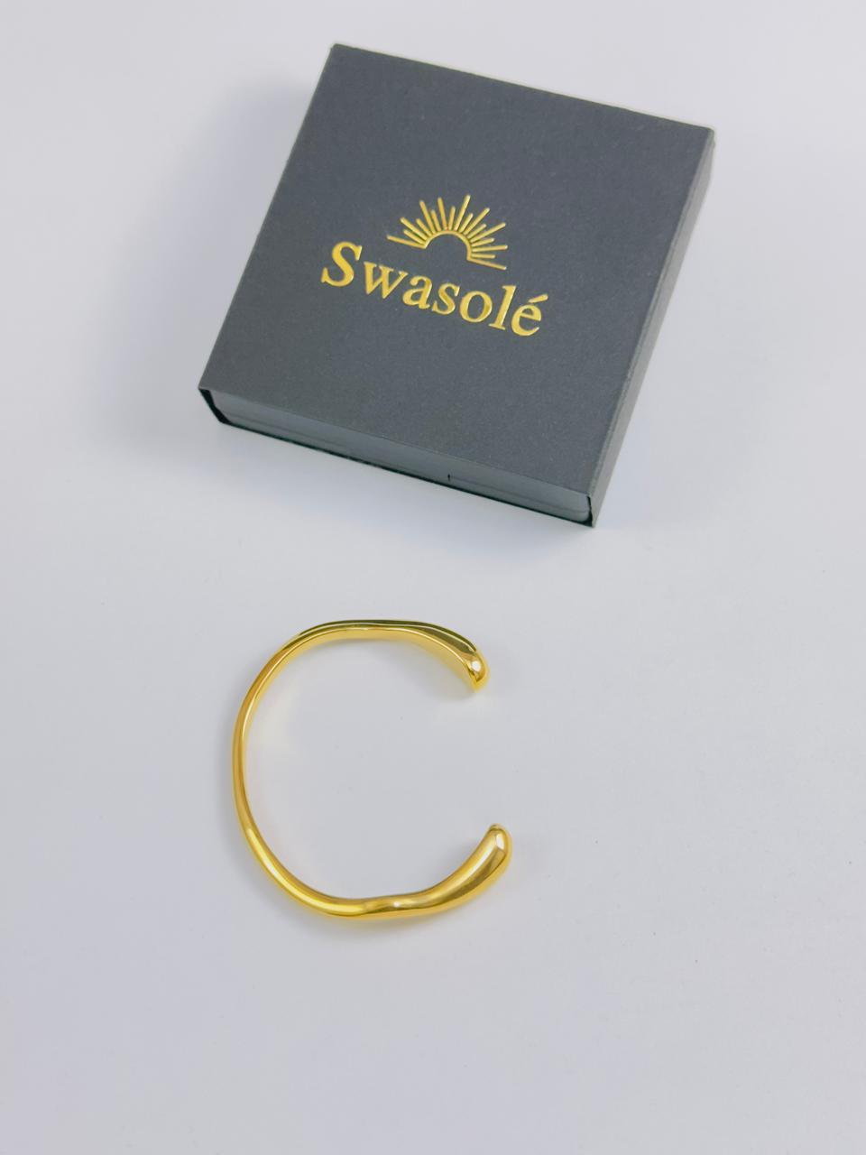 Golden Tome Cuff
