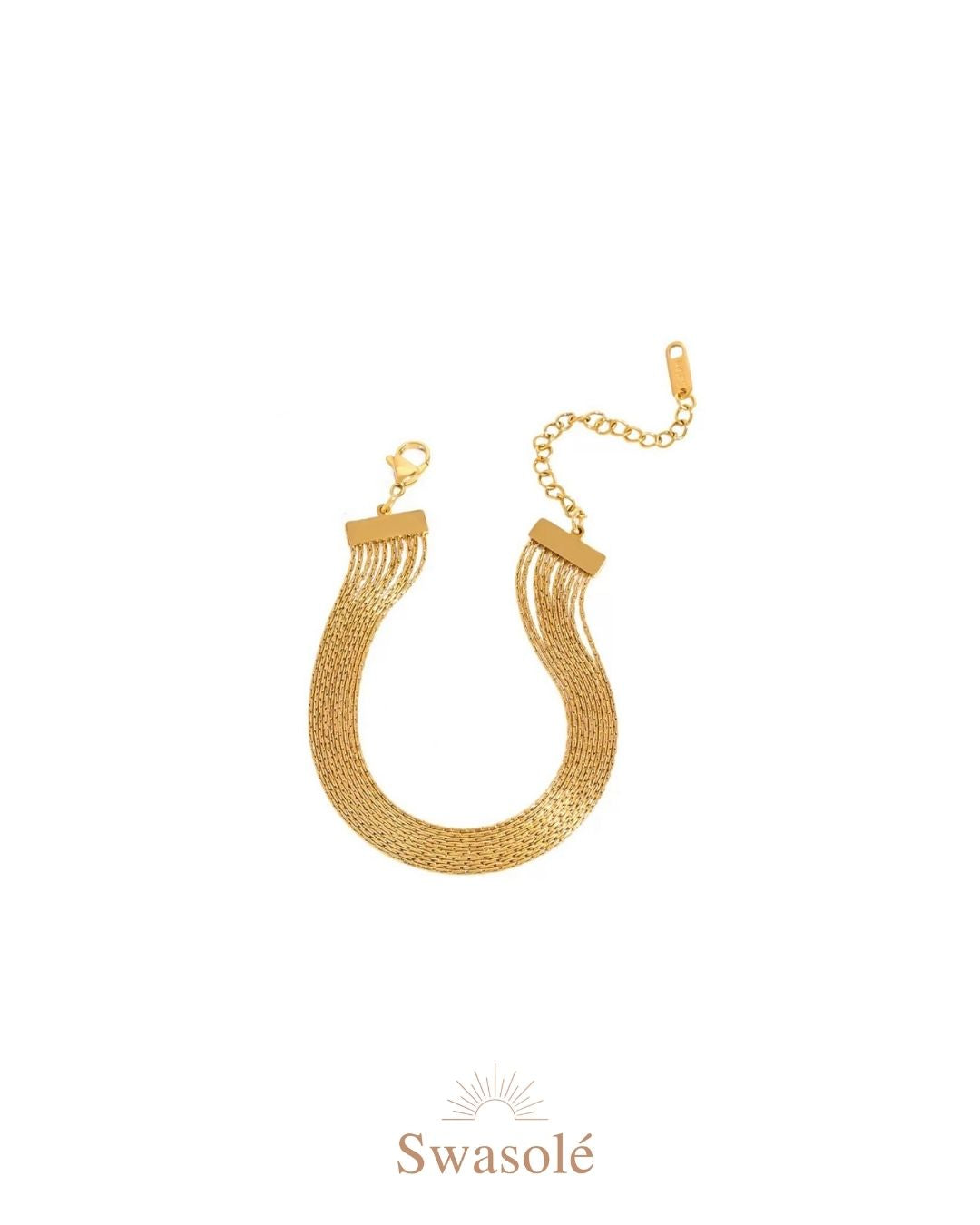 Swasolé Radiant Flow Necklace & Bracelet