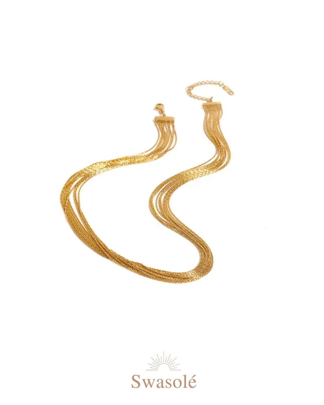 Swasolé Radiant Flow Necklace & Bracelet
