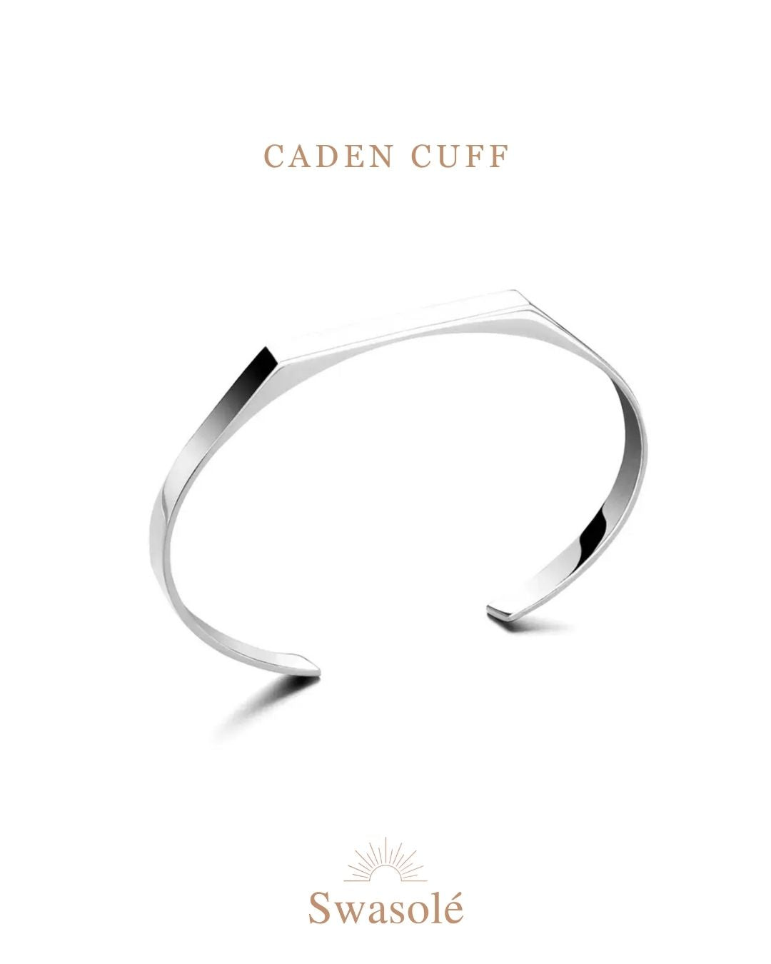 Caden Cuff | Men’s Silver Bracelet