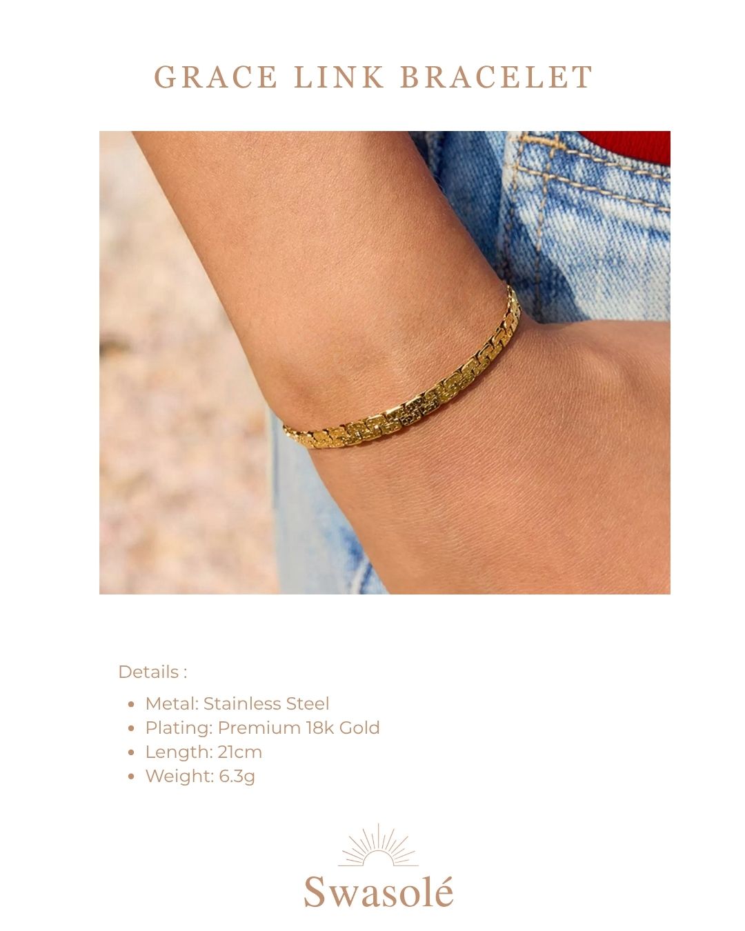 Grace Link Bracelet