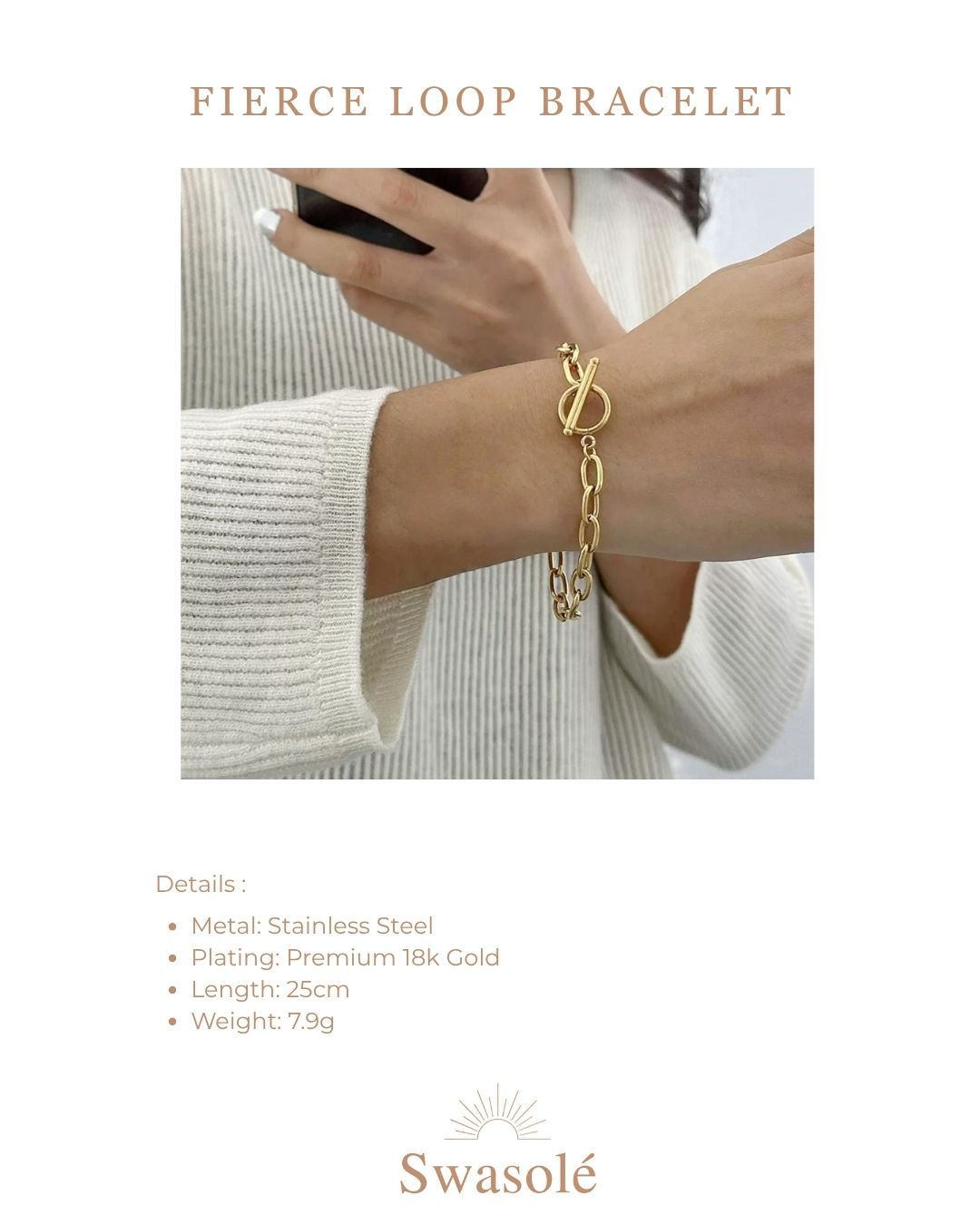 Fierce Loop Bracelet
