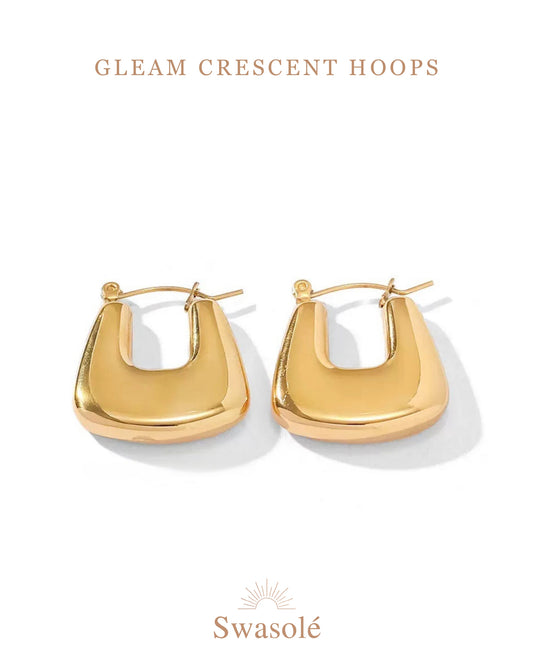 Gleam Crescent Hoops