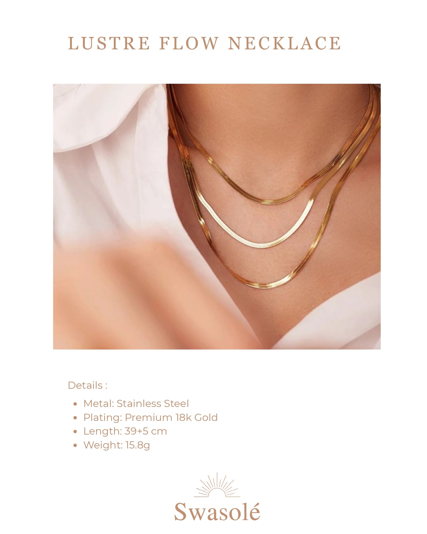 Lustre Flow Necklace
