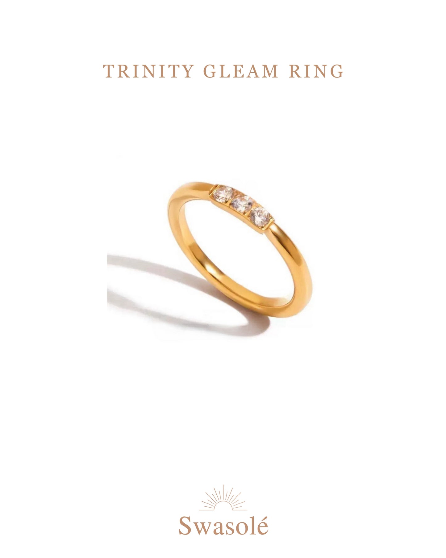 Trinity Gleam Ring