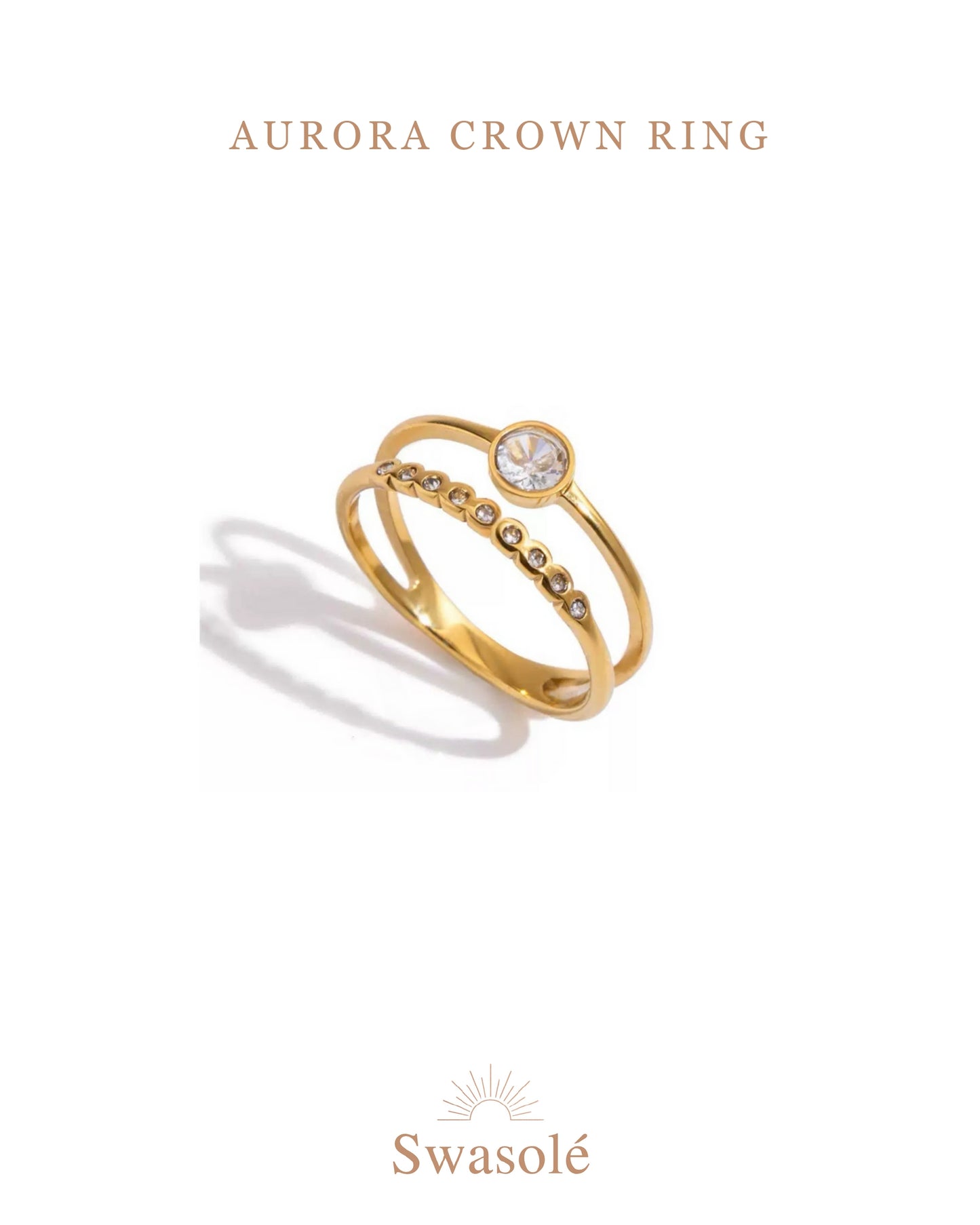 Aurora Crown Ring