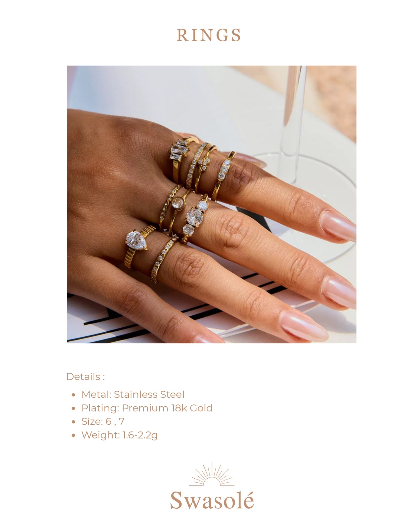 Aurora Crown Ring