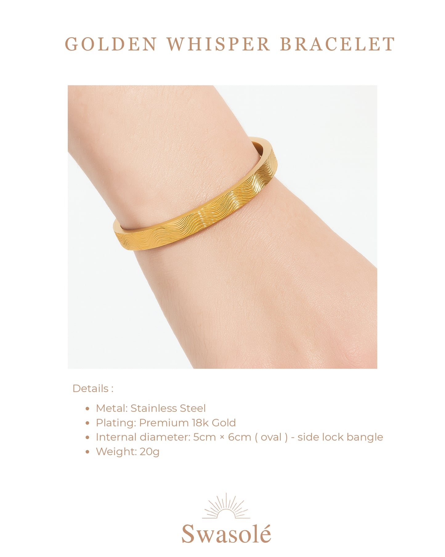 Golden Whisper Bracelet
