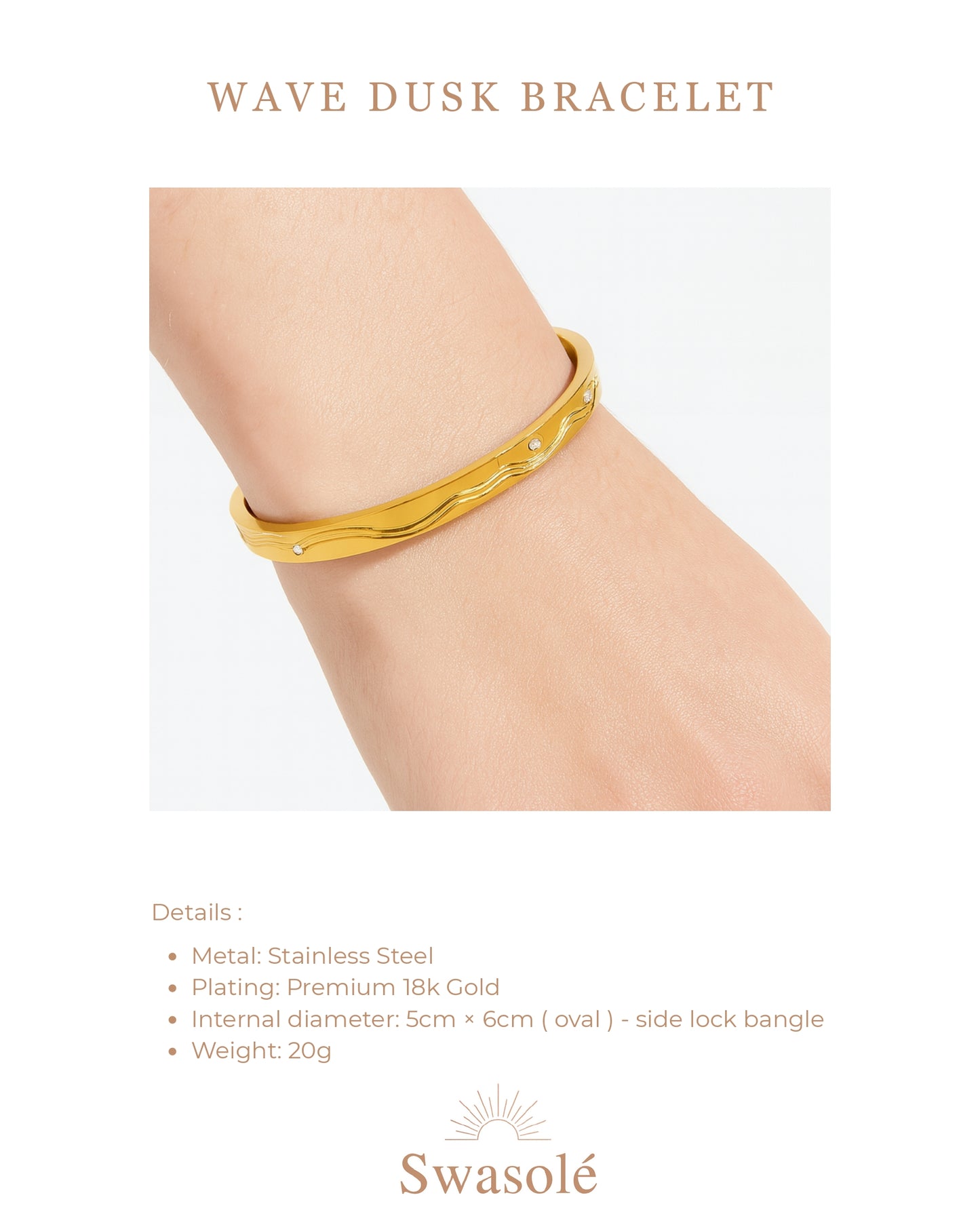 Wave Dusk Bracelet