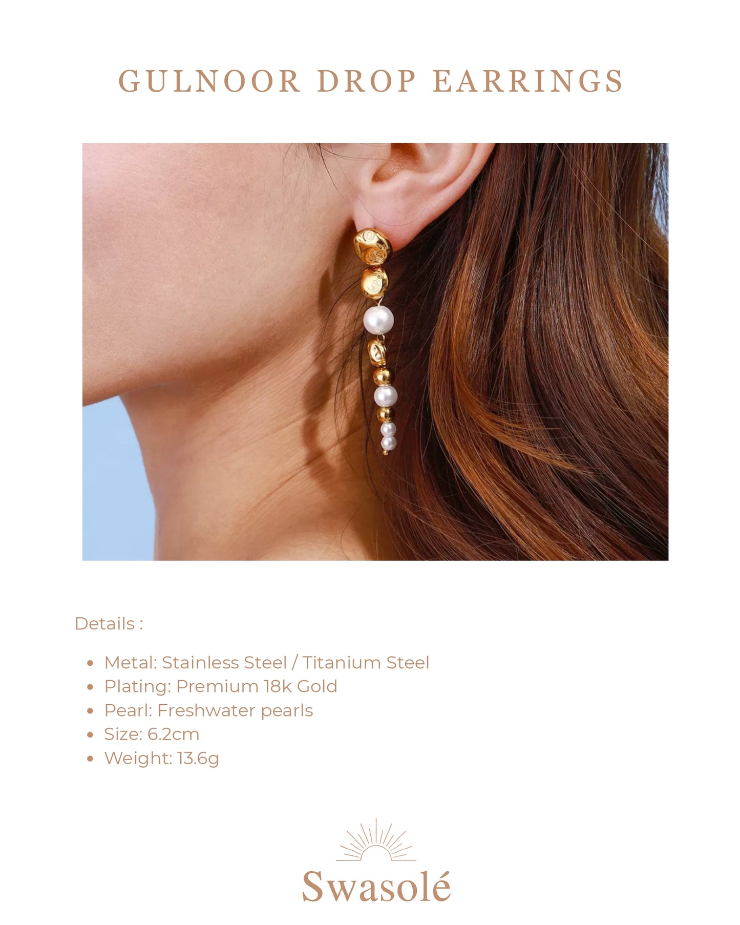 Gulnoor Drop Earrings