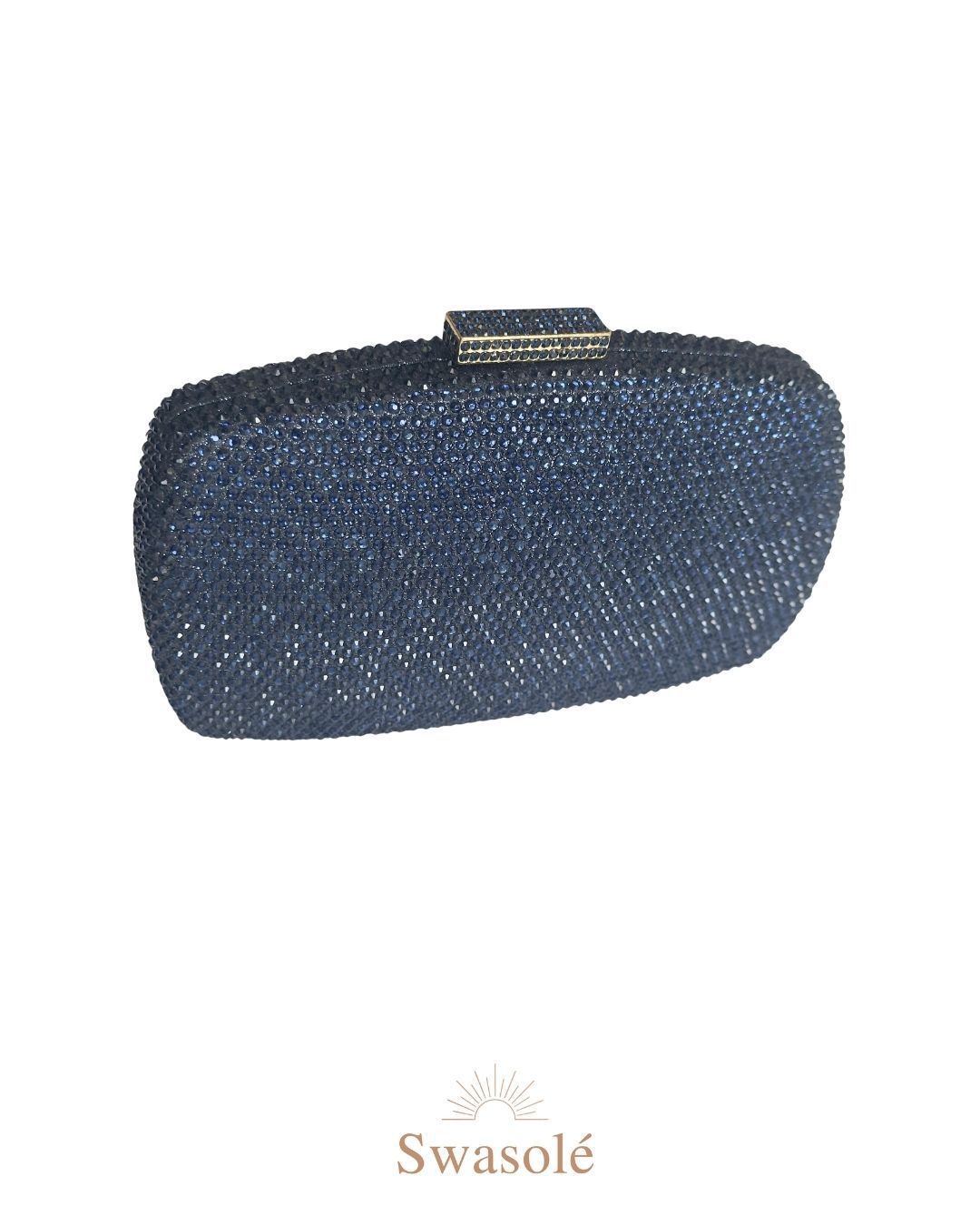 Midnight Sparkle Luxe Clutch