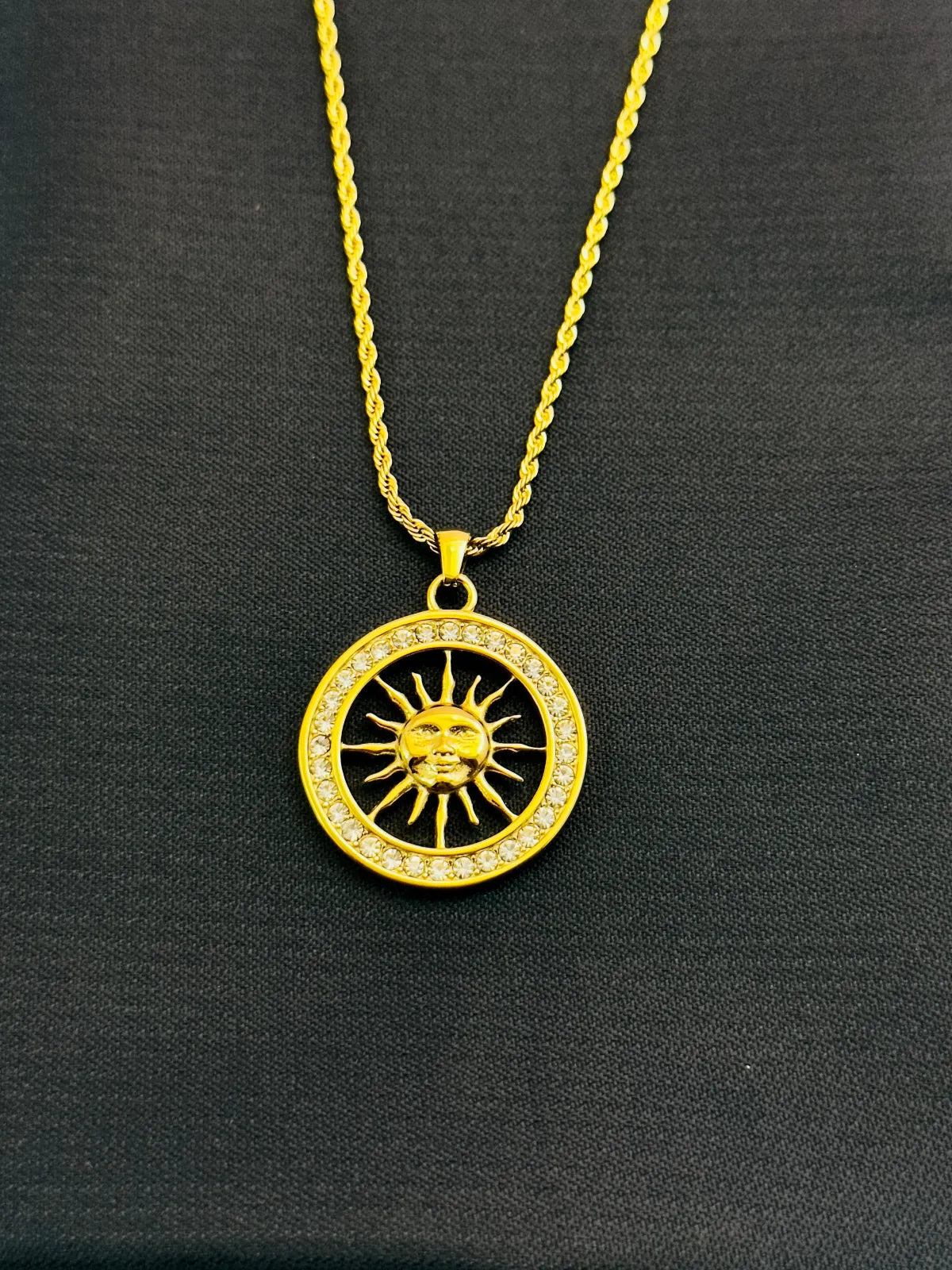 Sun Medallion Necklace