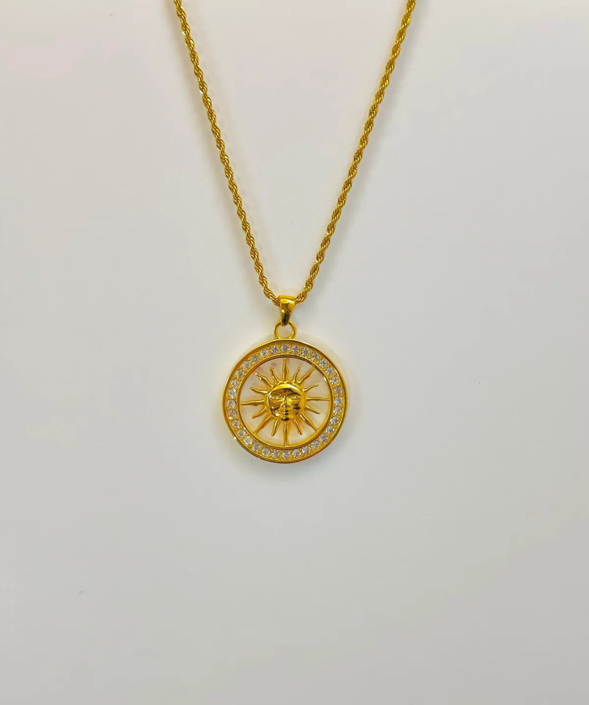 Sun Medallion Necklace