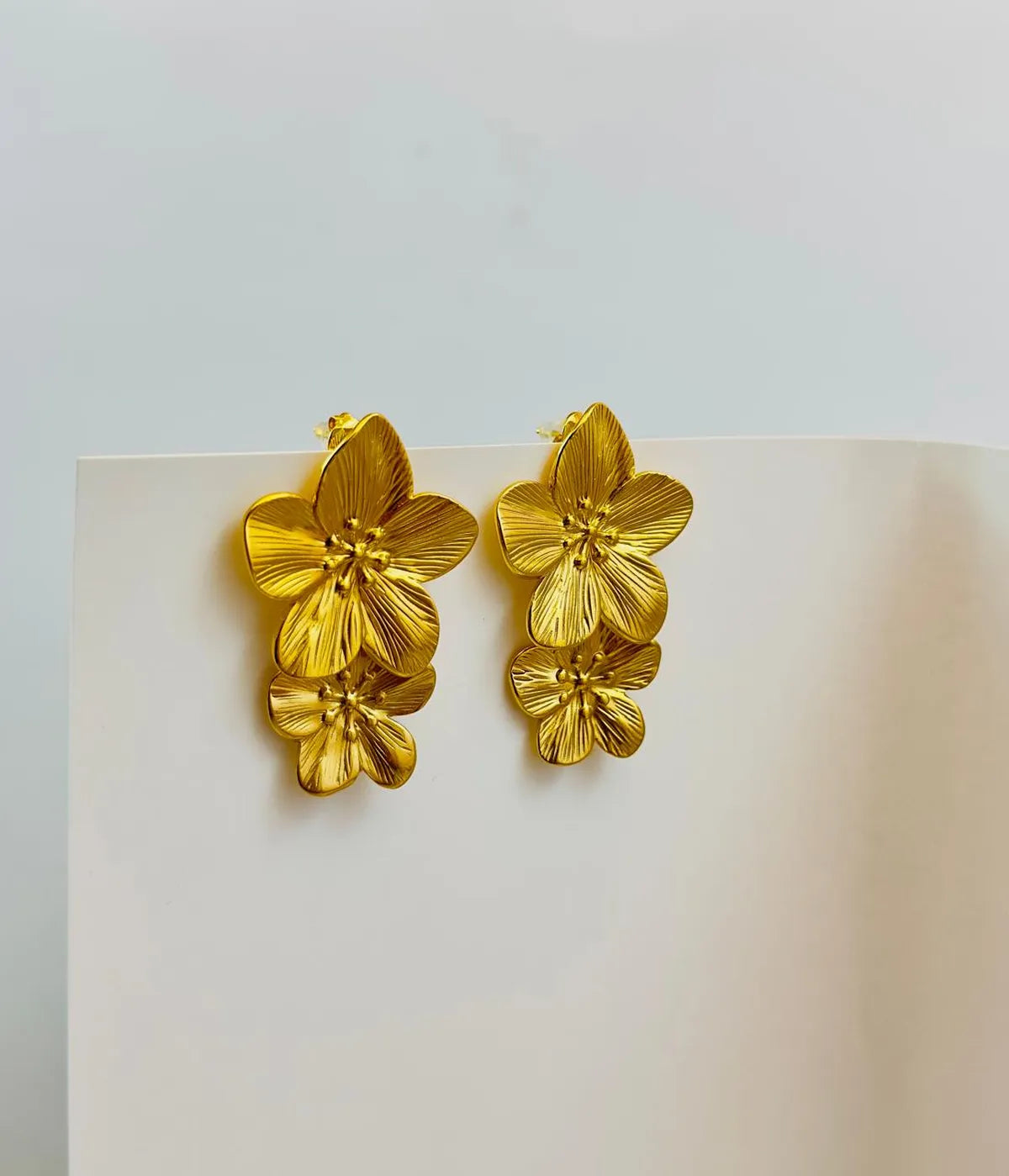 Flora Statement Drop Earrings