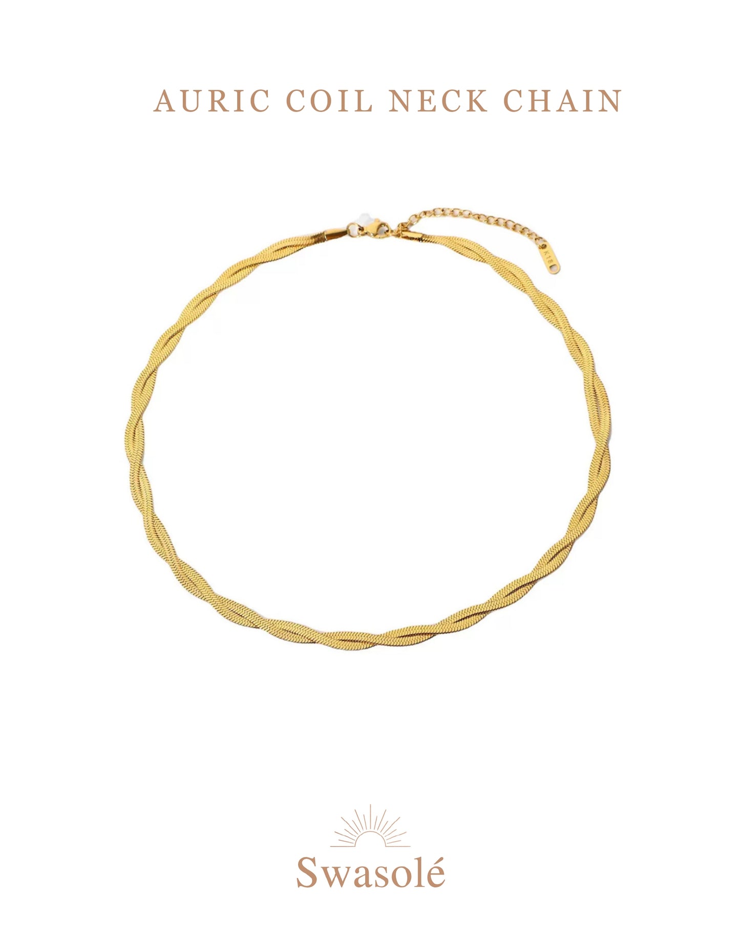 Auric Coil Neck Chain