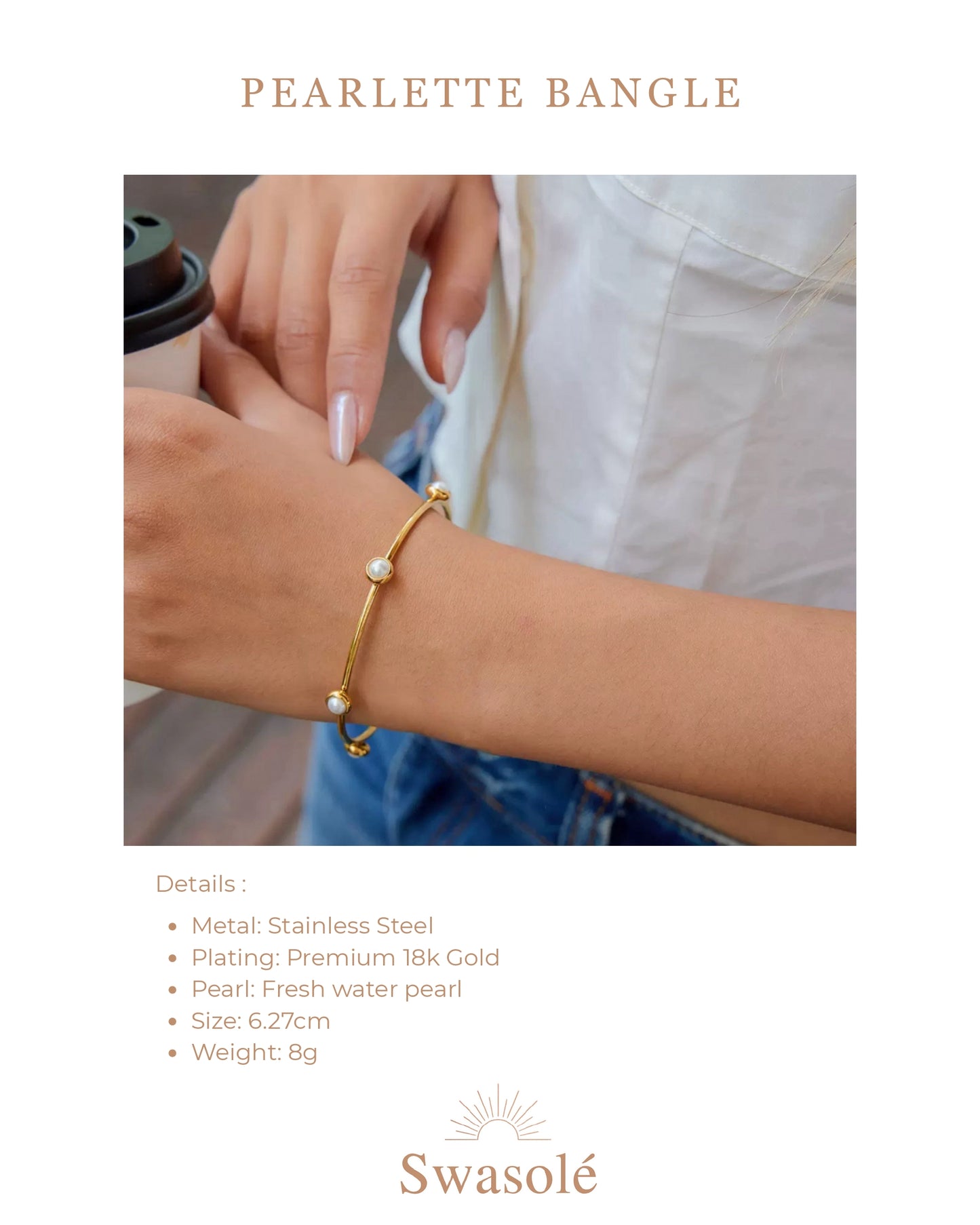PEARLETTE BANGLE