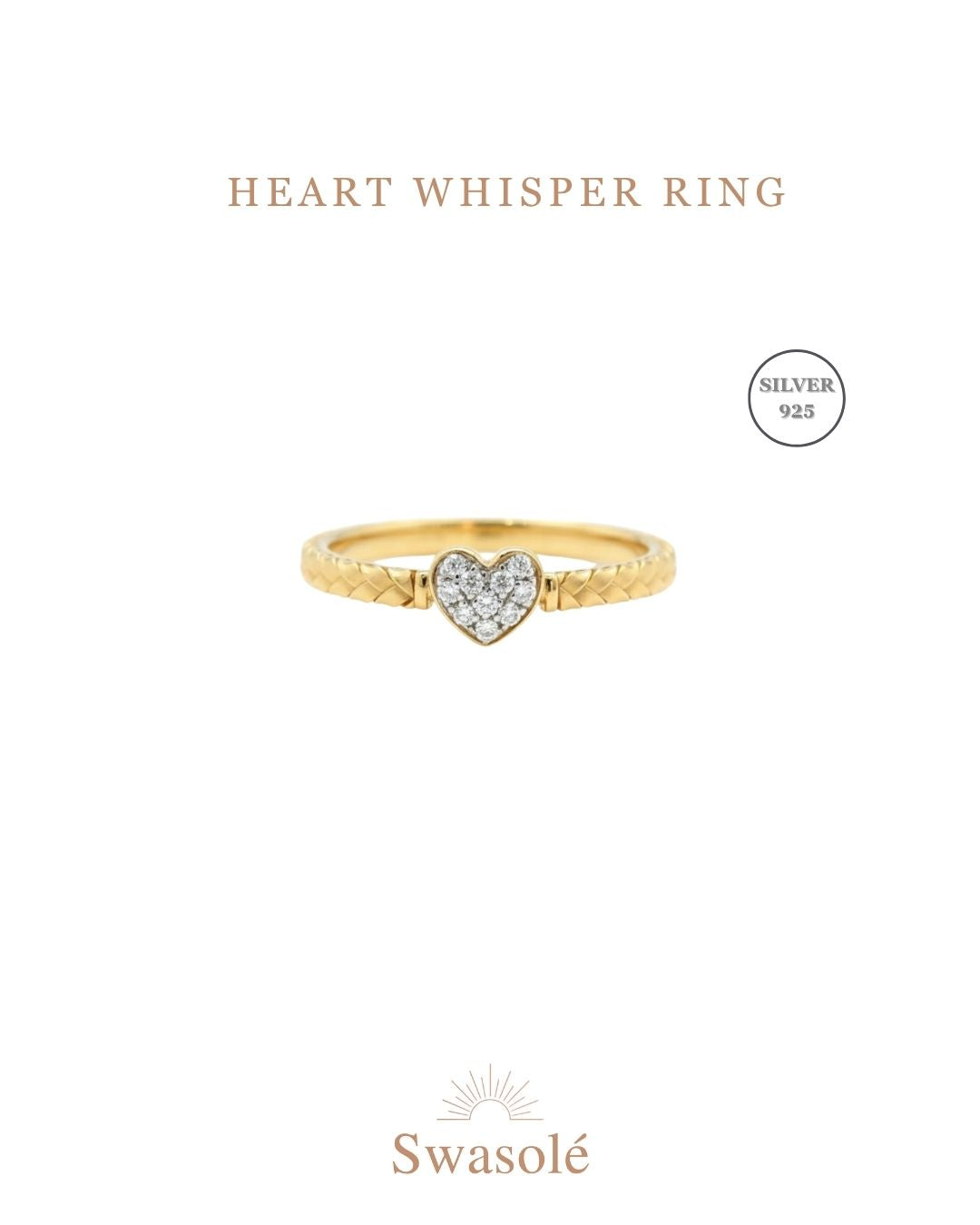 Heart Whisper Ring
