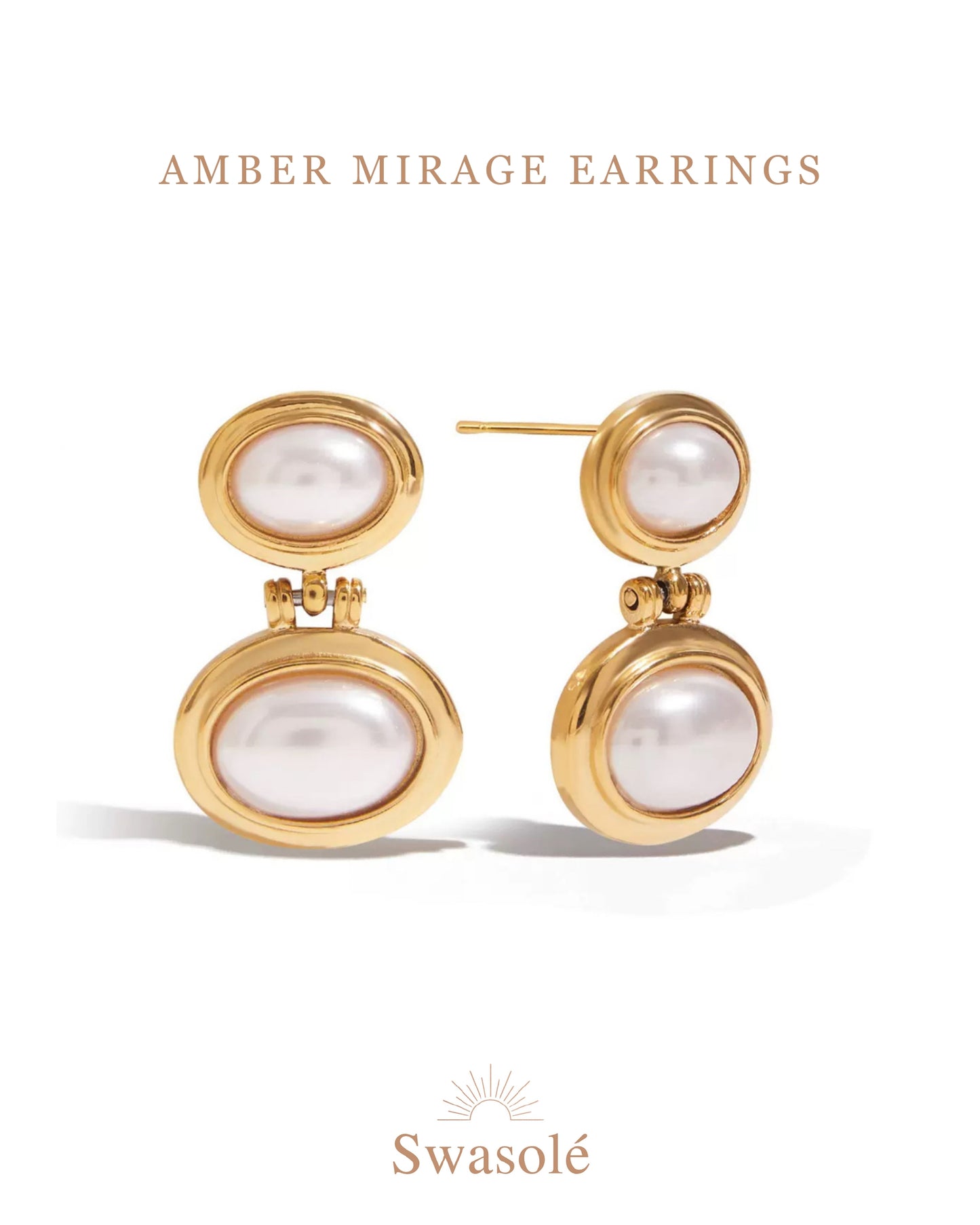 AMBER MIRAGE EARRINGS